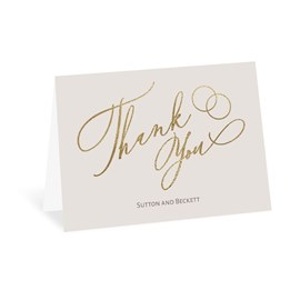 With This Ring - Thank You Card