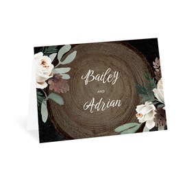 Rustic Enchantment - Thank You Card