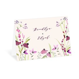 Among the Wildflowers - Thank You Card