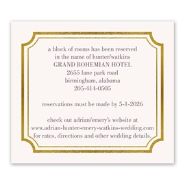 Sweet Romance - Information Card