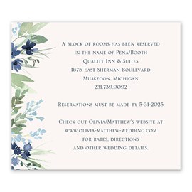 Floral Embrace - Information Card