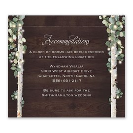 Rustic Arch - Information Card