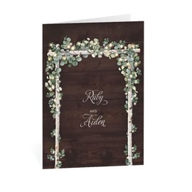 Rustic Arch - Thank You Card
