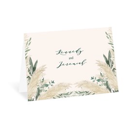 Boho Botanical - Thank You Card