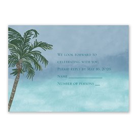 Ocean Breeze - Response Card