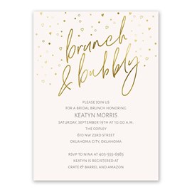 Sparkling Brunch - Bridal Shower Invitation