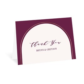 Elegant Arch - Thank You Card