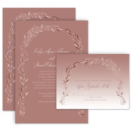 Lovely Arch - Invitation with Free Response Postcard