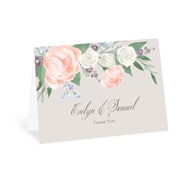 English Garden - Thank You Card