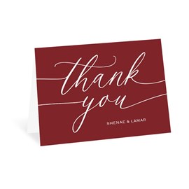 Always and Forever - Thank You Card