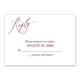 After Party - Response Card