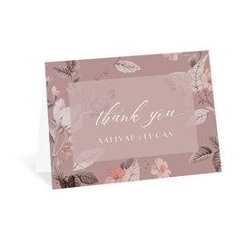 Botanical Elements - Lilac - Thank You Card