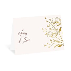 Botanical Sparkle - Thank You Card