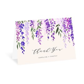 Wisteria - Thank You Card