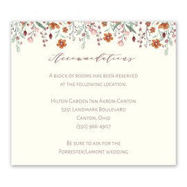 Growing Wild - Information Card