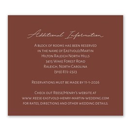 Simple Snaps - Information Card