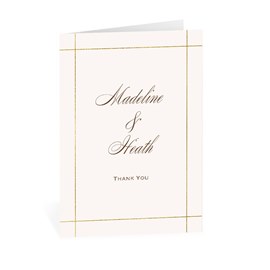 Elegant Edges - Thank You Card