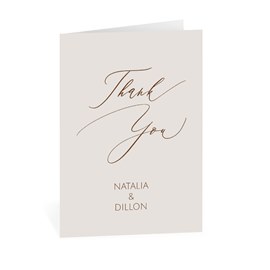 Simply Elegant - Thank You Card