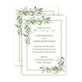 Botanical Frame - Invitation