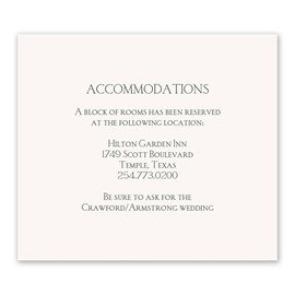 Classic Type - Information Card