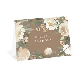 Floral Grace - Thank You Card