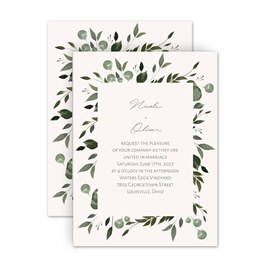 Wild Botanical - Invitation