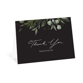 Striking Botanical - Thank You Card