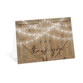 Glowing Entry - Thank You Card
