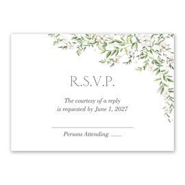 Graceful Garden - Response Card