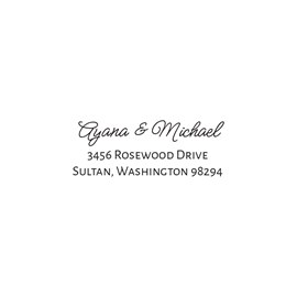 Sweet Script - Address Stamp