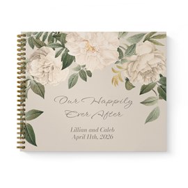 Vintage Floral - Guest Book