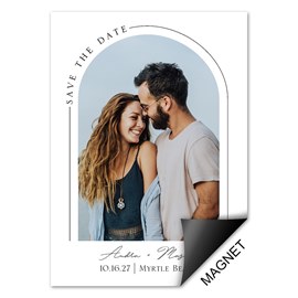 Simple Arch - Save the Date Magnet