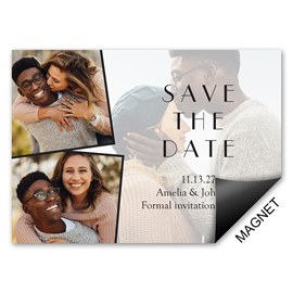 Save The Date Magnets  As Low As 62¢ Per Card