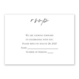Always Will - Response Card