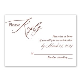 Still Together - Mrs. and Mrs. - Response Card