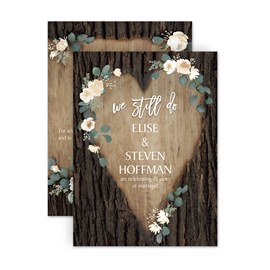 Forever in Love - Vow Renewal Invitation