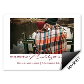 Sweet Holiday - Holiday Save the Date Magnet