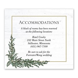Winter Chic - Information Card
