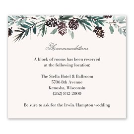Winter Beauty - Information Card