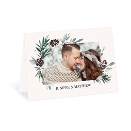 Winter Beauty - Thank You Card