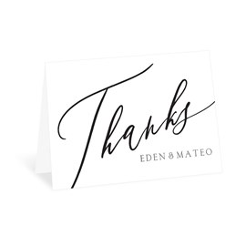 Modern Tradition - Thank You Card