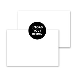 You Design, We Print - Horizontal - Enclosure Card