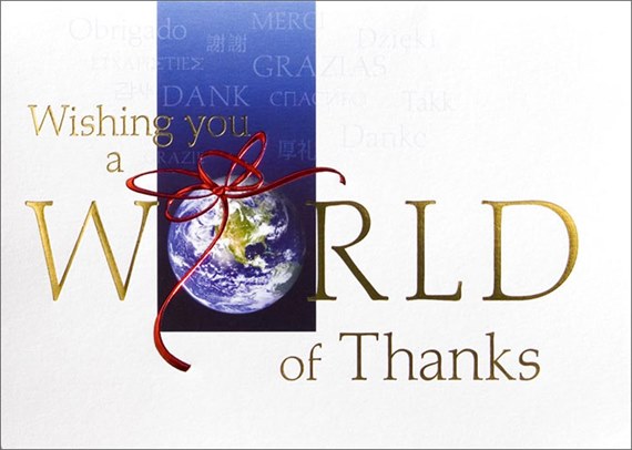 Multilingual World of Thanks