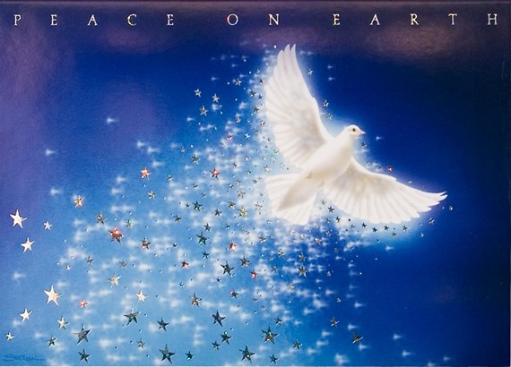 Dove and Stars Holiday
