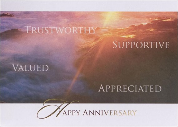 Inspirational Anniversary Card