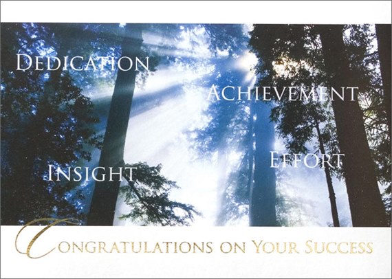 Congratulations on Your Success