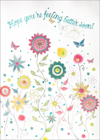 Spring Flowers Get Well