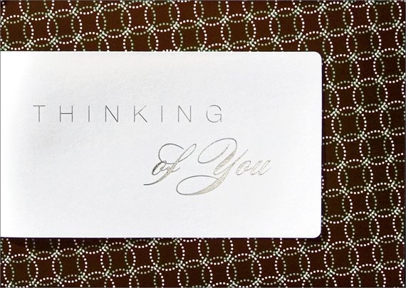 Unique Fold Thinking of You