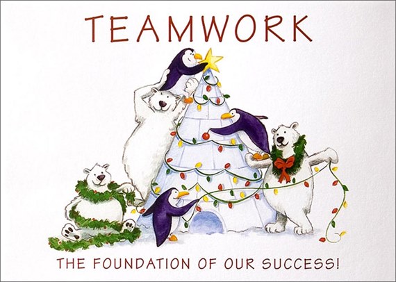 Teamwork Polar Bears Penguins