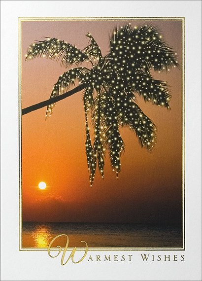 Glittering Palm Tree
